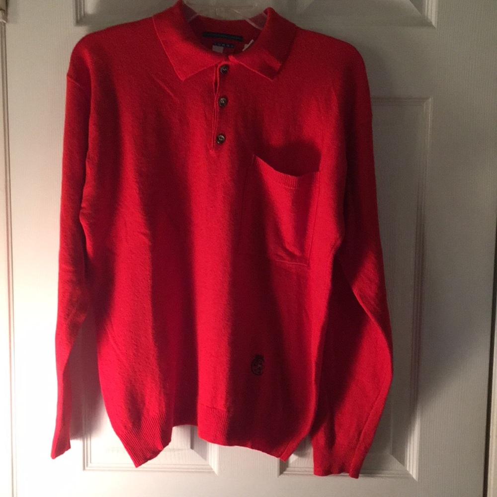 Tommy Hilfiger red cardigan